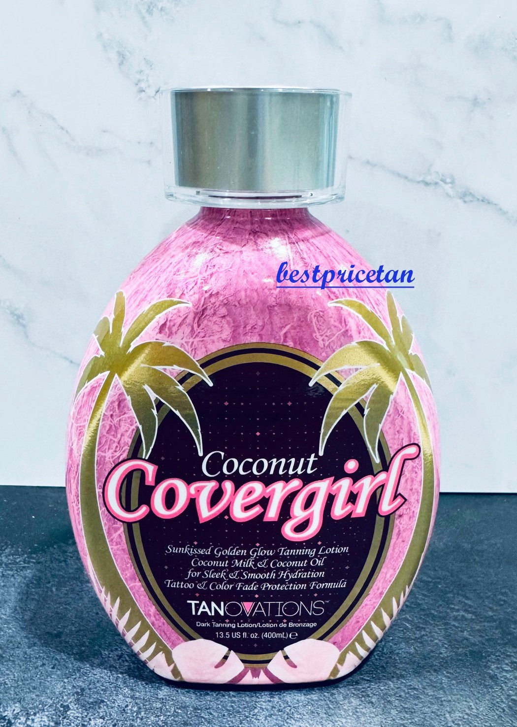 Bronzer Tanning Lotion with Coconut Oil & Milk - Sunkissed Glow, DHA-Free