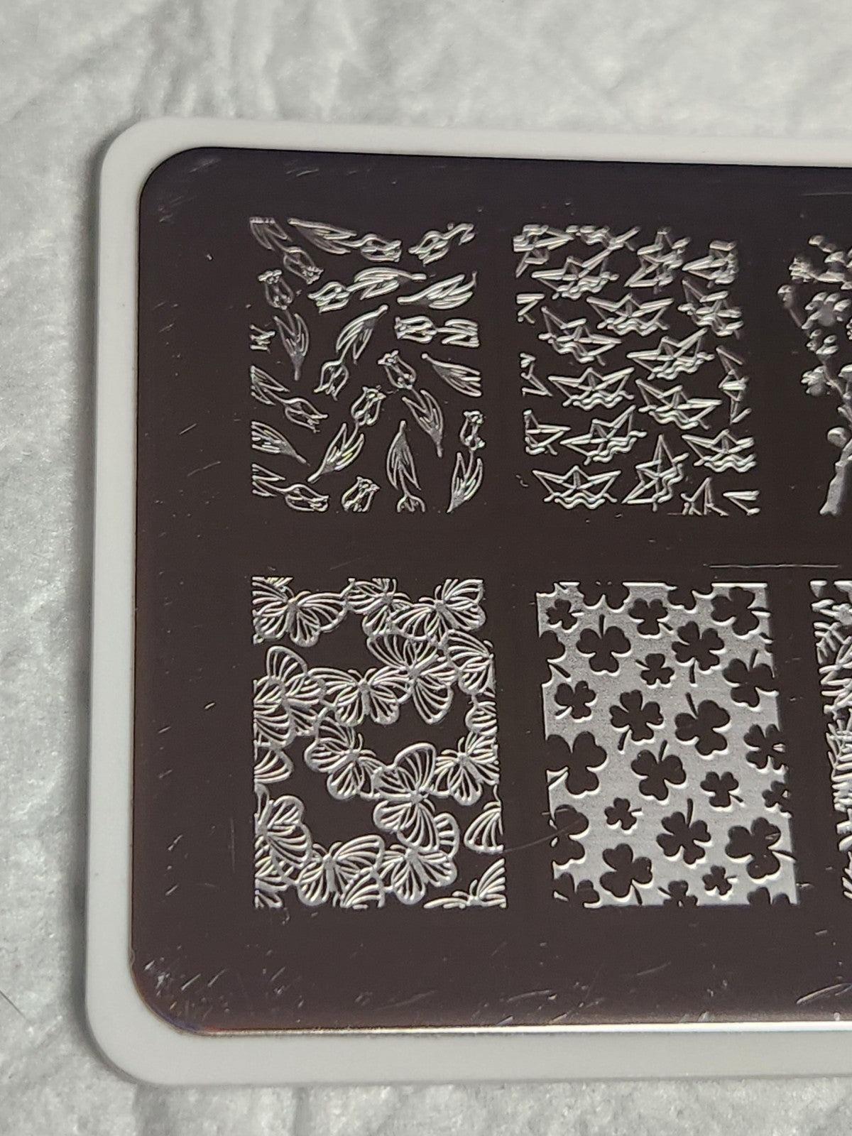 Spring Nail Stamping Plate B045 for Nail Art - What's Up Nails
