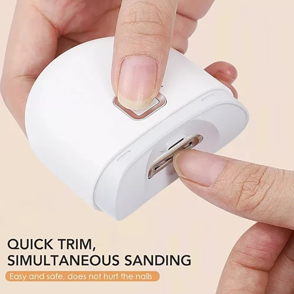 Electric Nail Clipper for Thick Nails - Safe, Rechargeable Trimmer for All Ages