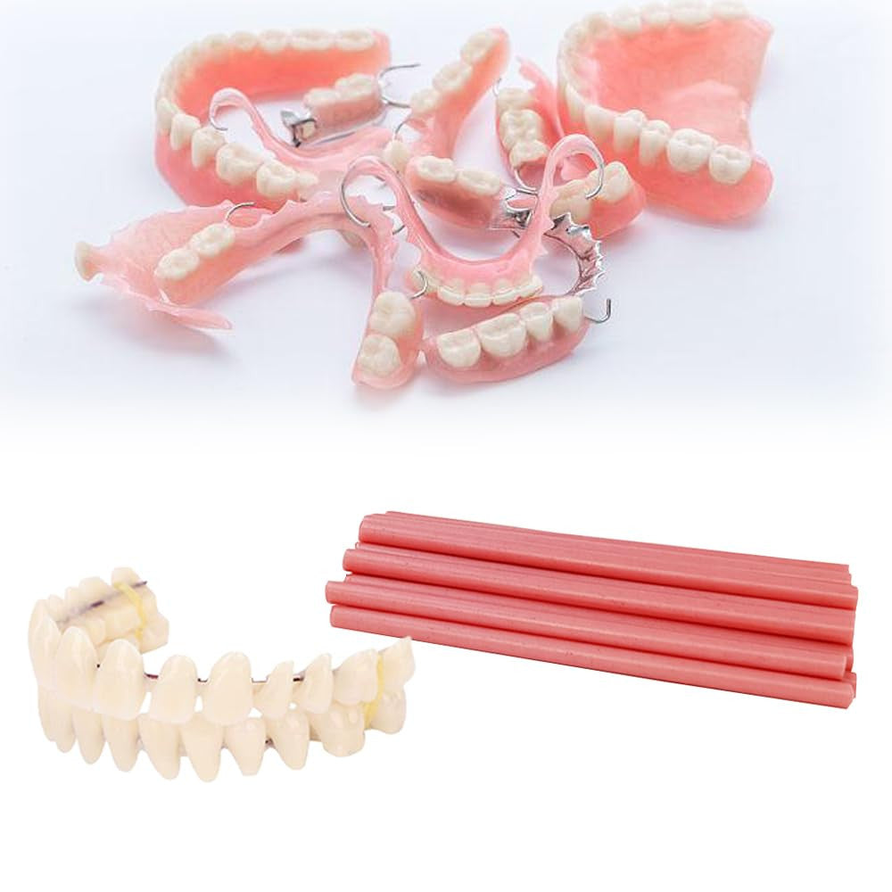 Missing Teeth Repair Kit - DIY Denture Parts for Temporary Fillings & Full Dentures