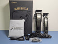 Hair Clipper Kit for Men and Women - Professional Haircutting Trimmer with Black Shield