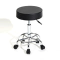 Hydraulic Swivel Salon Stool with Adjustable Height and 360° Rotation