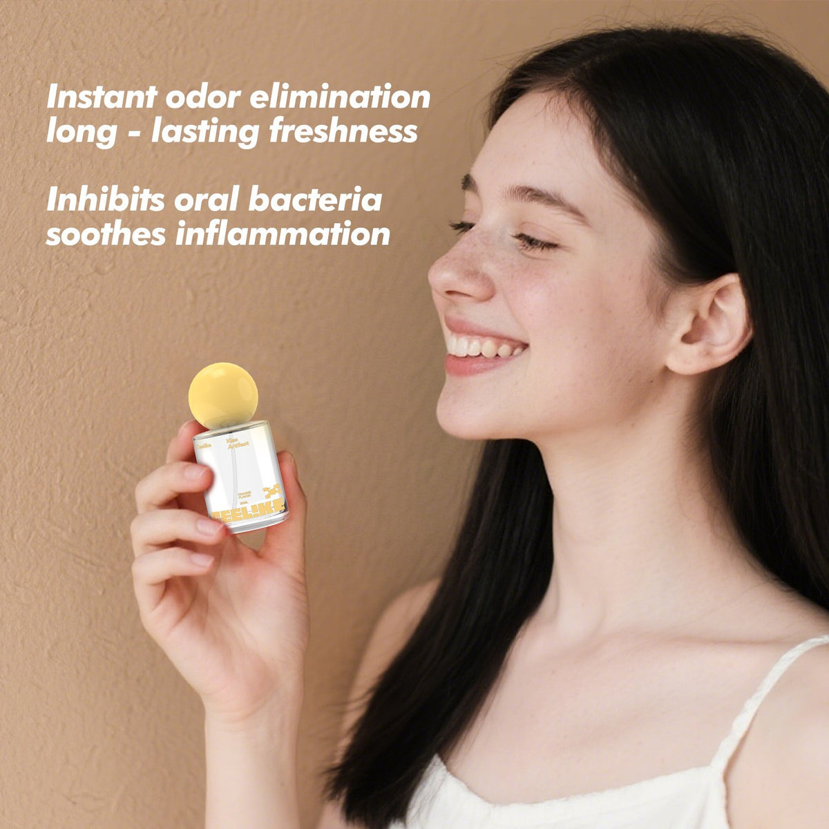 Probiotic Mouth Spray for Fresh Breath, Orange Flavor, 20ml - Oral Care