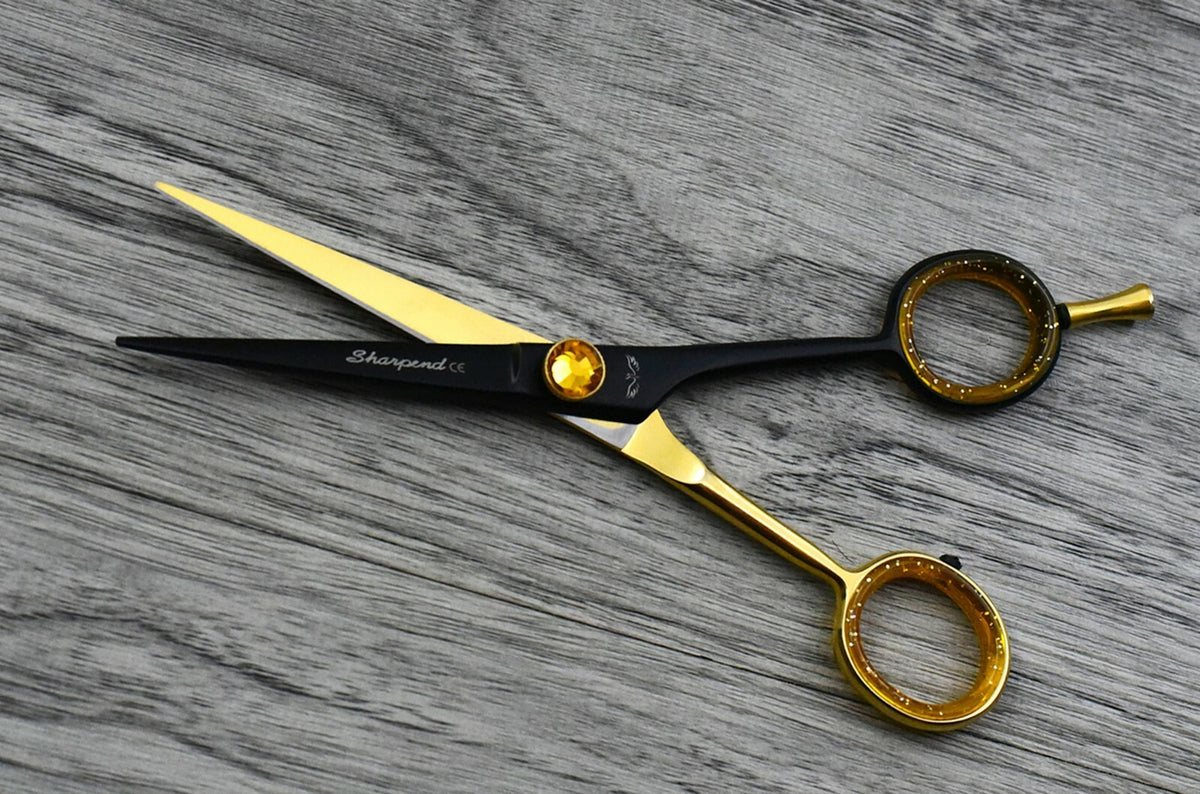 Professional Barber Hair Cutting Scissors Salon Shears with Free Razor & Tweezers