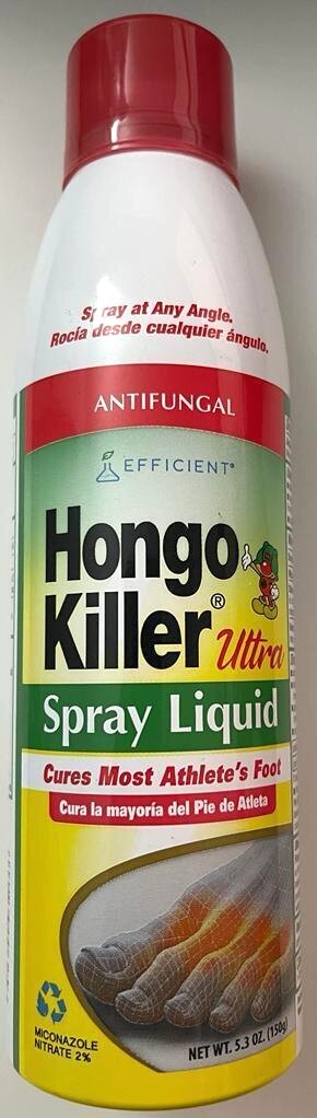 Antifungal Foot Spray for Athlete's Foot Relief - Hongo Killer Aerosol