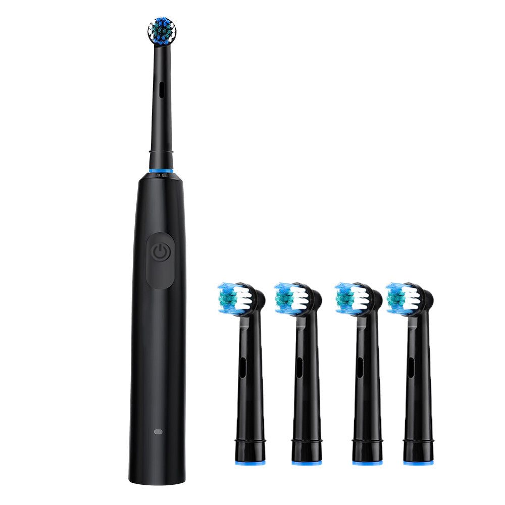 Electric Toothbrush for Adults with 4 Brush Heads & 5 Modes - Deep Clean