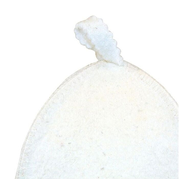 Russian Wool Sauna Hat - Unisex Traditional Banya Cap for Steam Room
