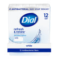 Antibacterial Bar Soap - Refresh & Renew White Deodorant 4 oz 12 Bars