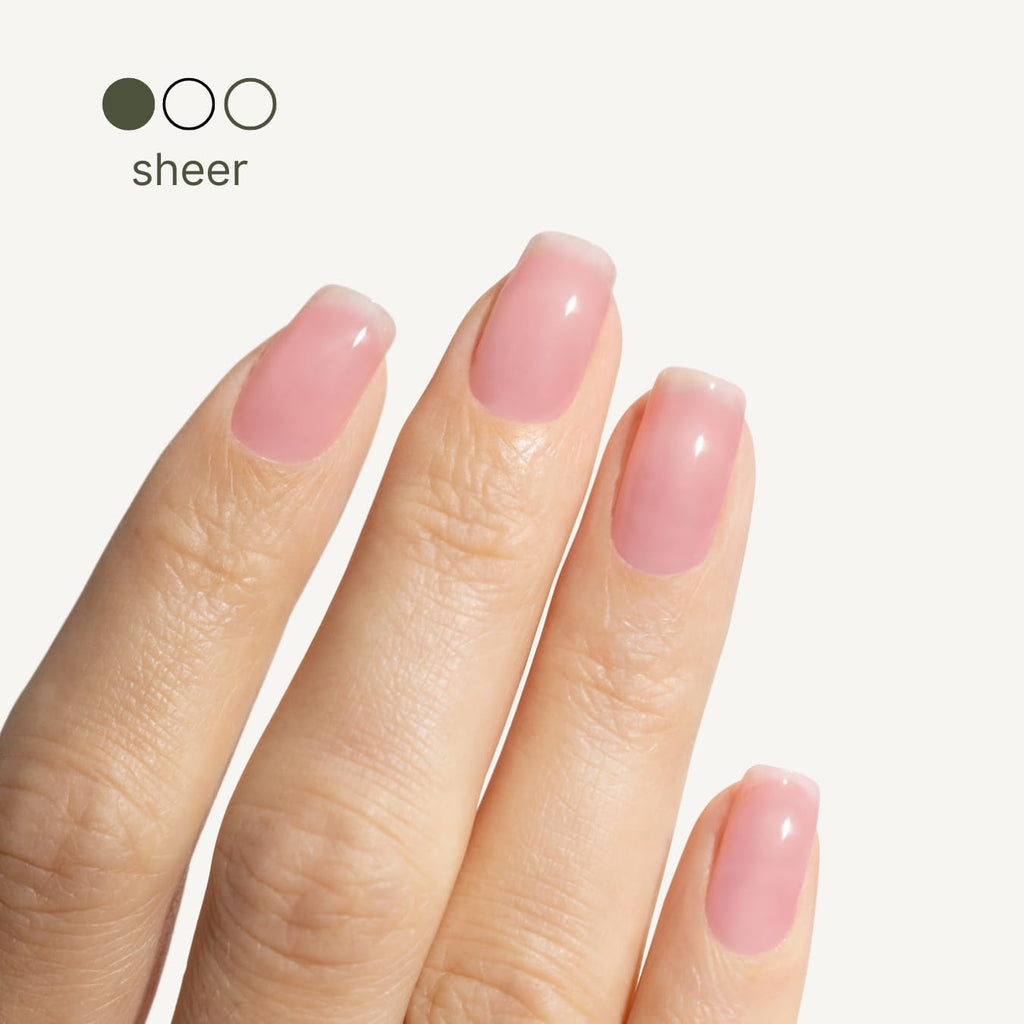 Nail Strengthening Polish for Damaged, Brittle Nails - Tinted Repair & Growth