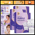 Purple Color Correcting Mouthwash Sachets - Brighten & Refresh Breath