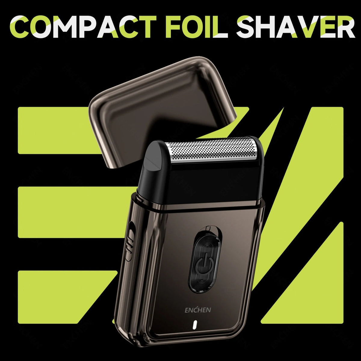 Men's Rechargeable Electric Shaver Trimmer Razor with Pop-Up Trimmer