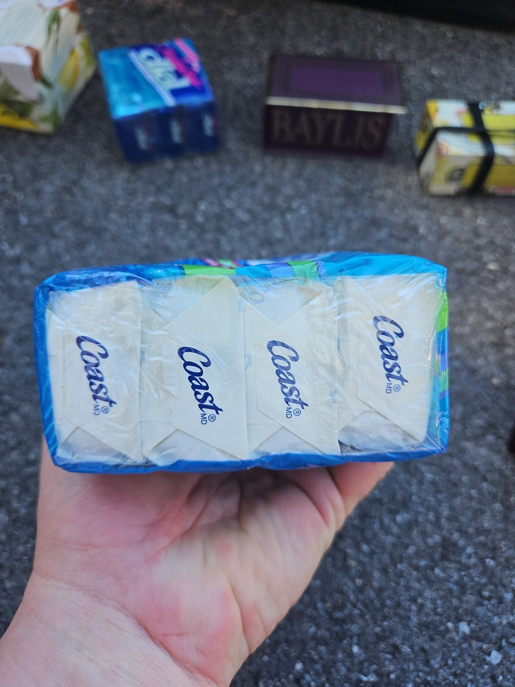 Vintage Coast Original Scent Deodorant Bar Soap 8 Bars - 4.5 oz Each