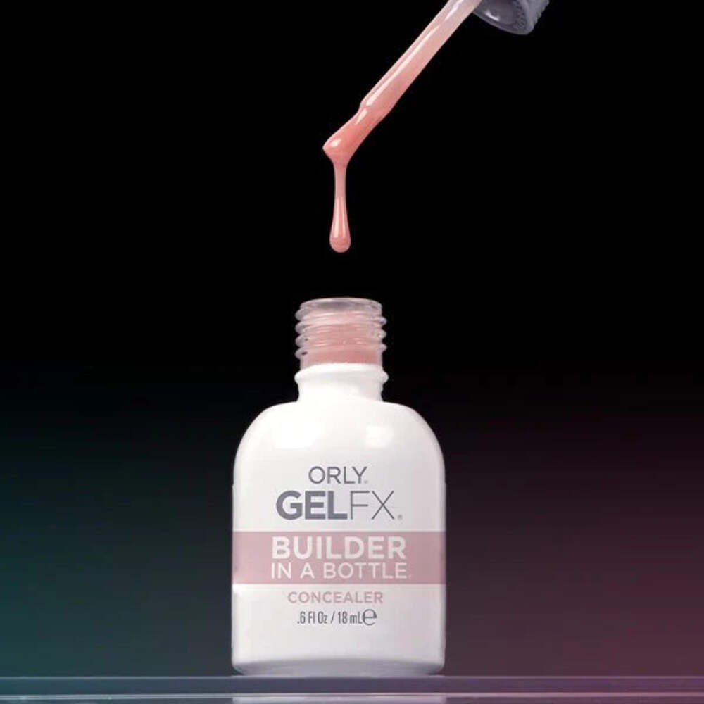 Gel Builder Nail Concealer - Natural Nude Finish, 0.6 Fl Oz