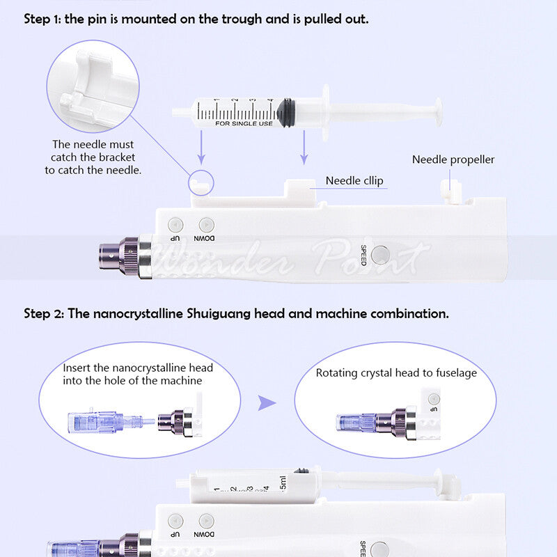 Electric Skin Water Watering Machine for Age Spot Removal & Skin Care