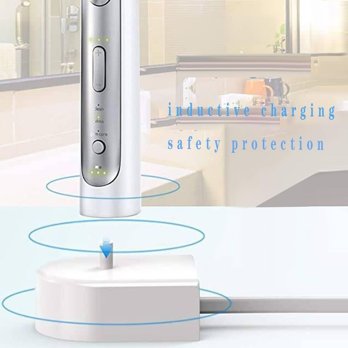 Waterproof Replacement Charger for Philips Sonicare Toothbrush - Portable & Wide Compatibility
