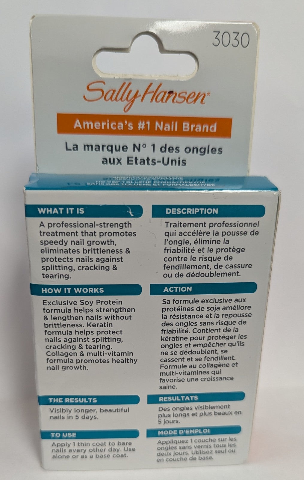 Nail Growth Serum - Clear Nail Strengthener for Faster, Longer Nails 0.45 oz
