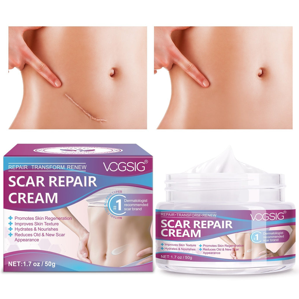 Scar Removal Cream with Vitamin E Collagen All Natural Rapid Repair