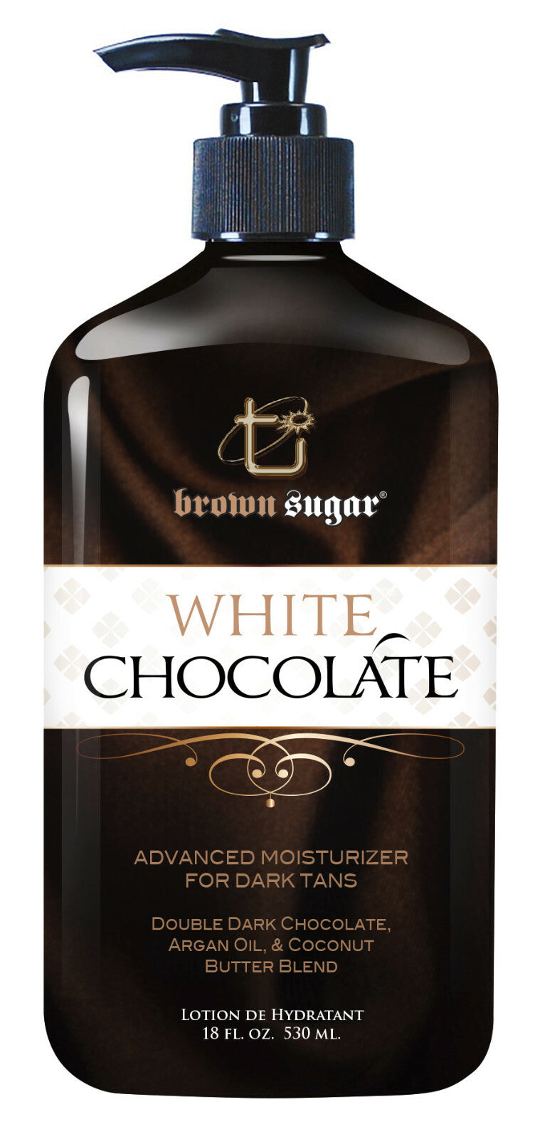 Tan Inc White Chocolate Body Moisturizer with Cocoa & Argan Oil 18oz