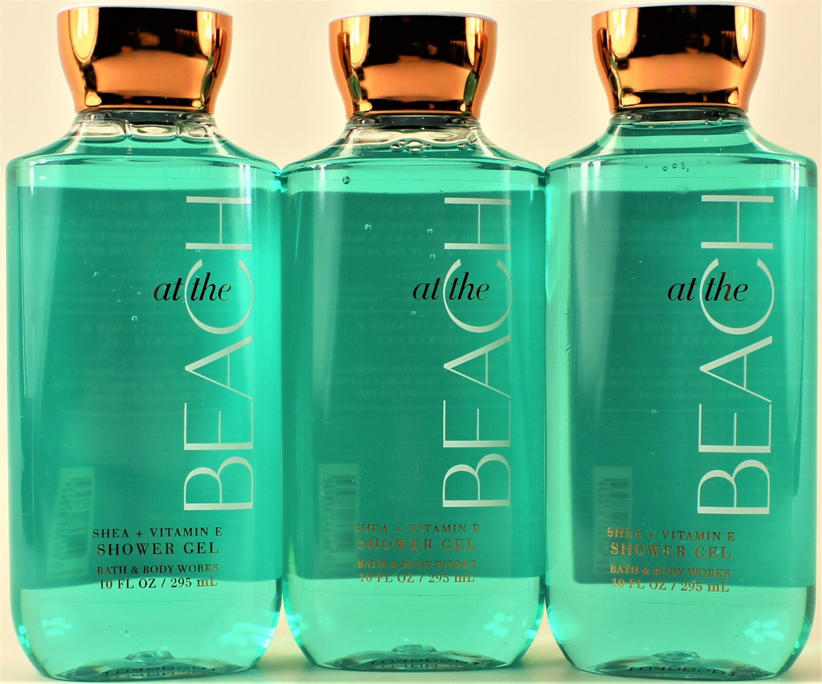 Bath & Body Works At The Beach 10oz Body Wash Set - Fragrant Shower Gel
