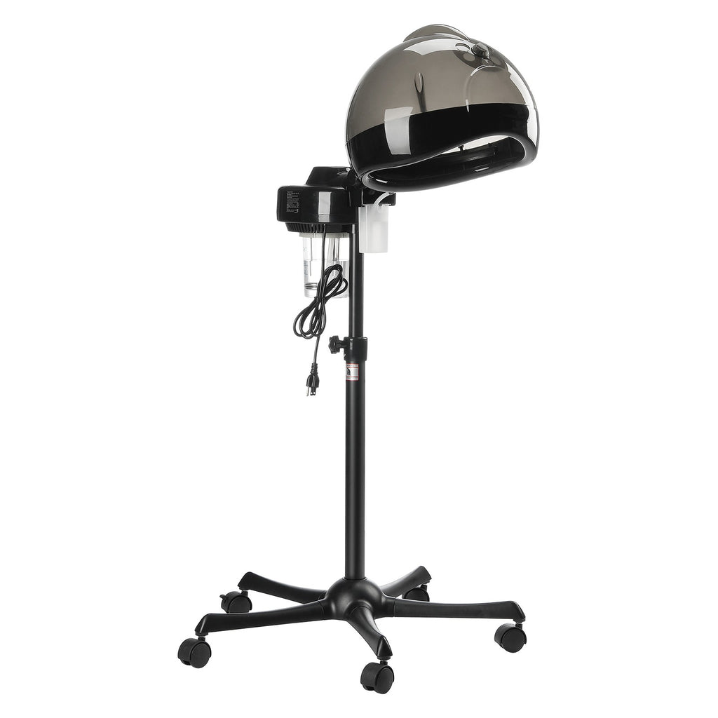 Professional Hair Steamer with Ionic & Multiple Mist Modes - 11.81 Inch Hood, Adjustable Height