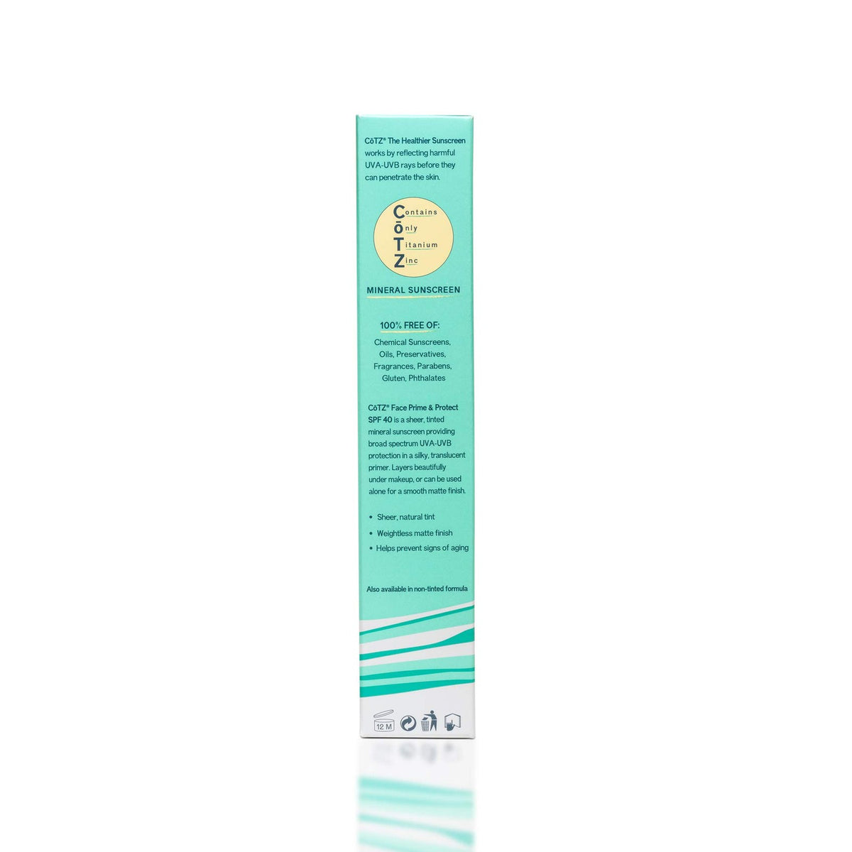SPF 40 Physical Face Sunscreen with Broad Spectrum & Matte Finish