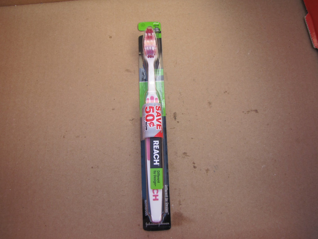 2 Pack Soft Head Toothbrushes for Sensitive Teeth - Reach Advanced Design