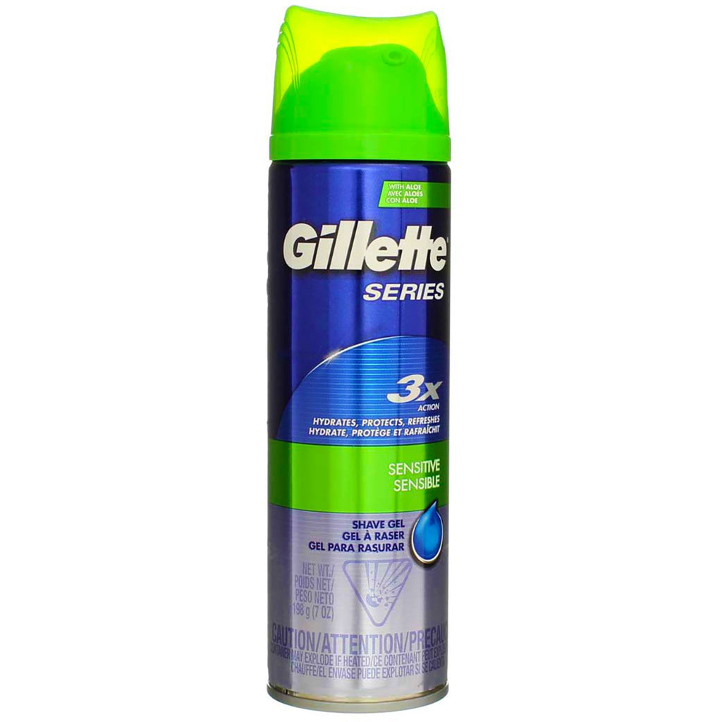 Sensitive Shave Gel for Hydration and Skin Protection - 7 oz