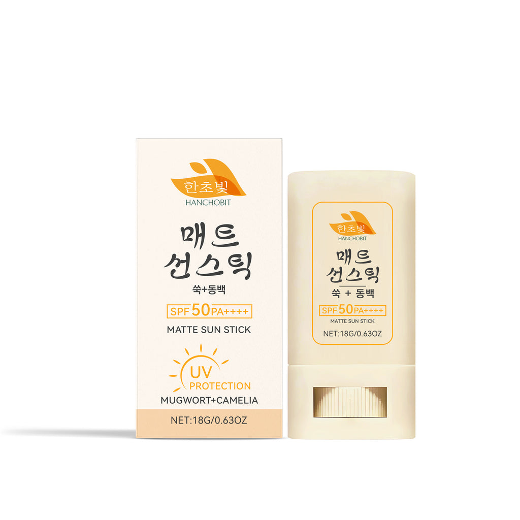 Matte Sunscreen Stick SPF 50 Face & Body Non-Greasy Sun Protection