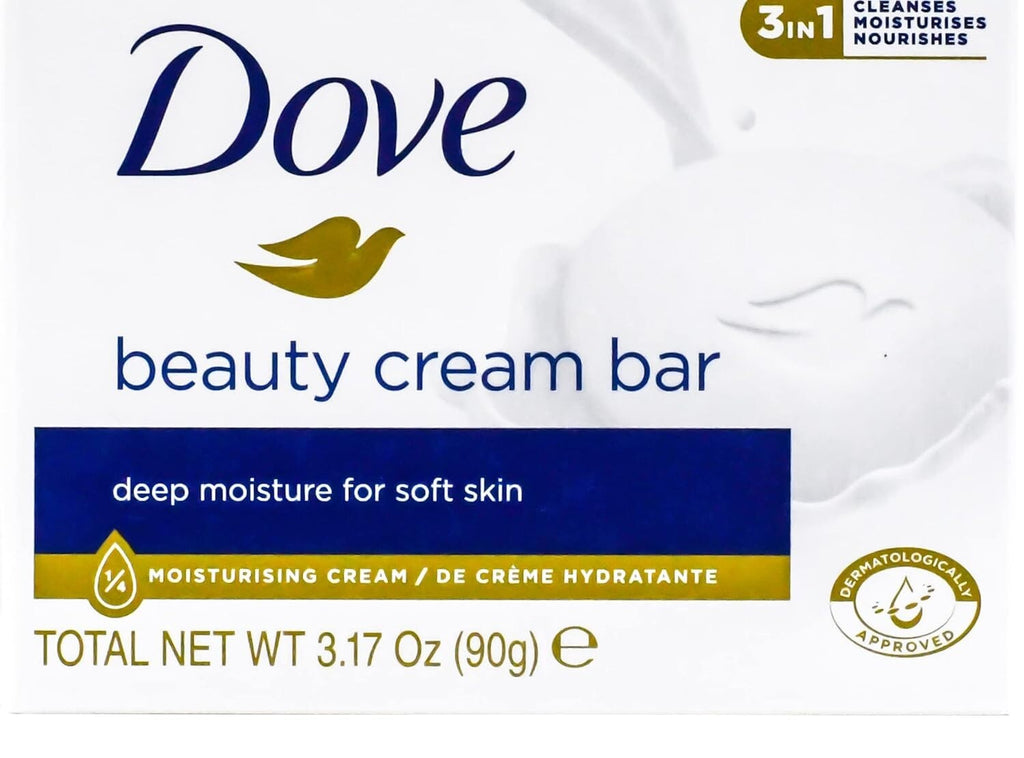 Dove Beauty Bar Soap Variety Pack 14 Count - Gentle, Exfoliating, Shea & Coconut
