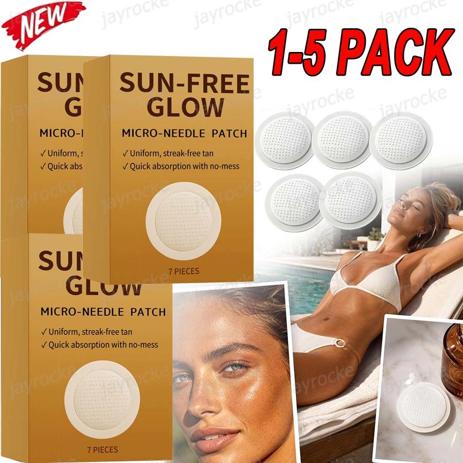 Sunless Micro-Needle Tanning Patches – Natural, Streak-Free Self-Tanning
