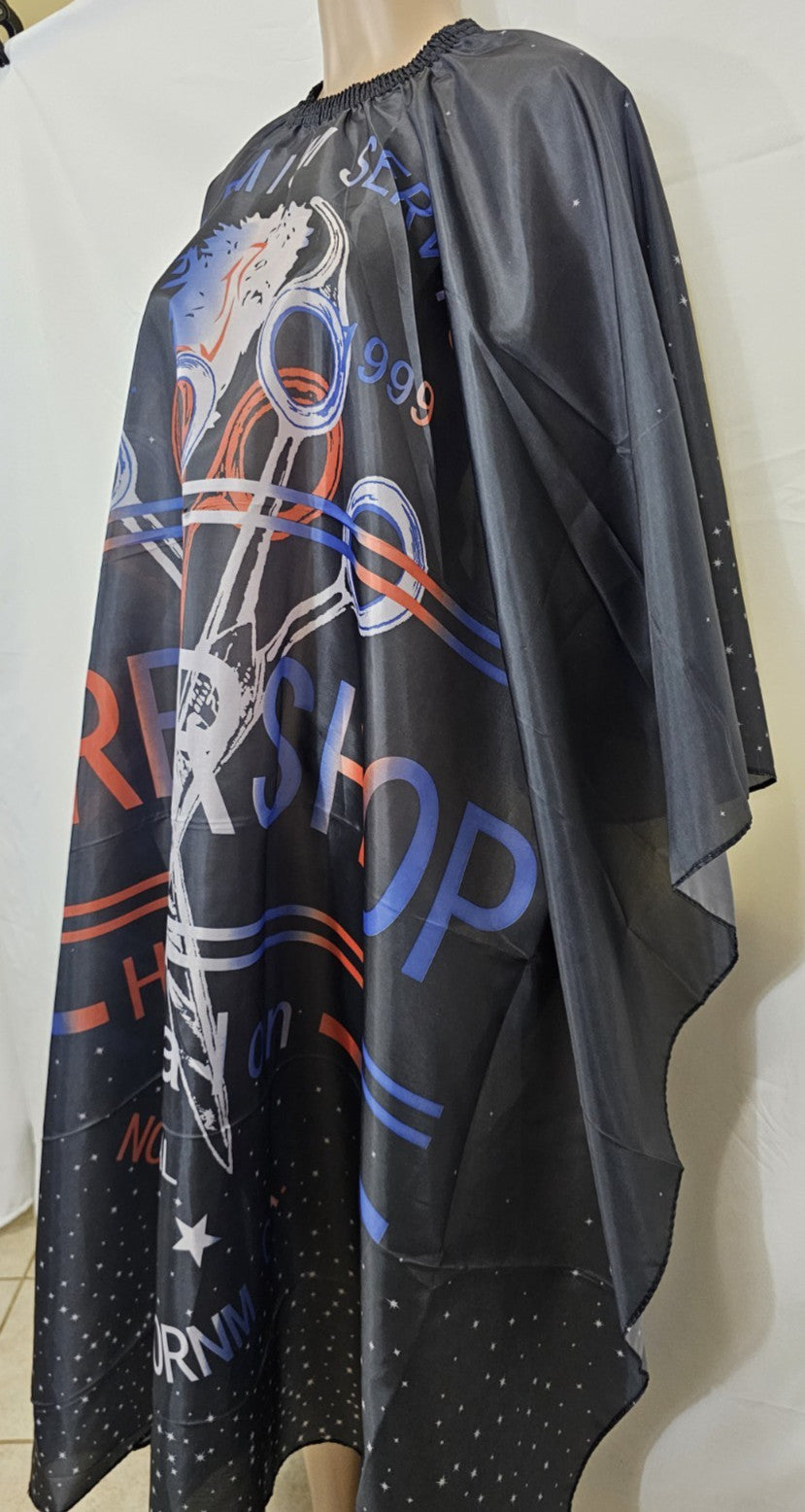 XL Non-Stick Barbershop Hair Cutting Cape for Salon & Home Use