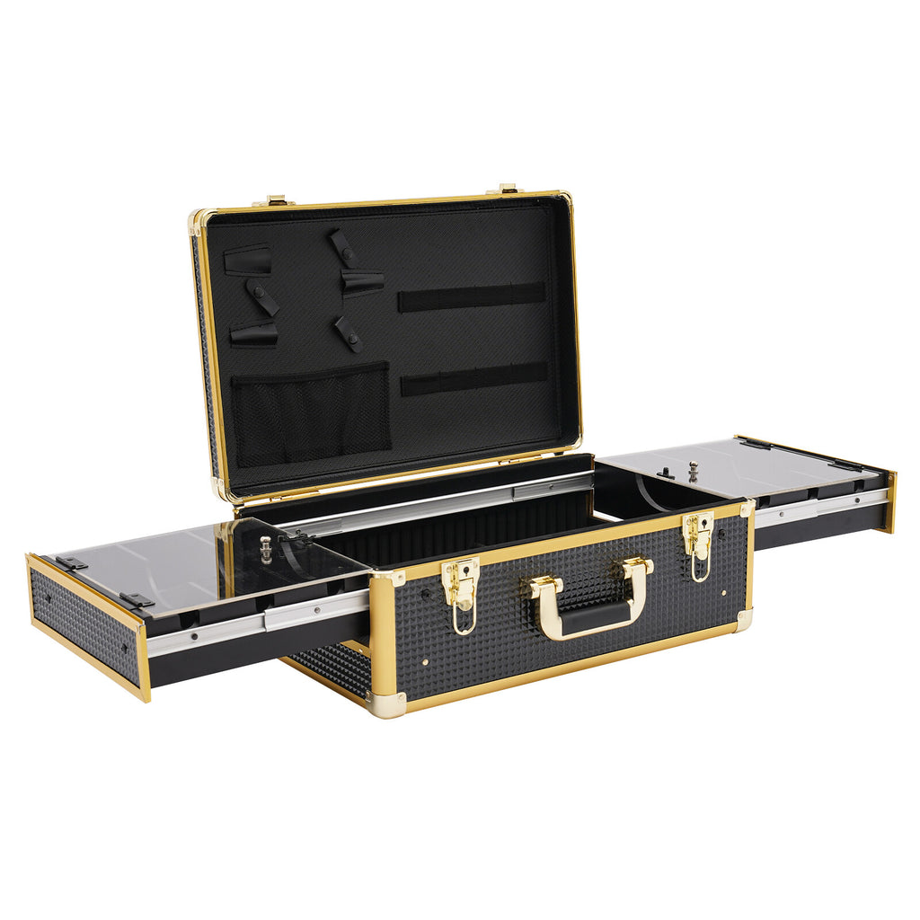 Professional Barber Tool Organizer Case with Locks & Keys