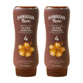 Hawaiian Tropic SPF 4 Tanning Lotion with Shea & Cocoa Butter 8 Fl Oz (2 Pack)