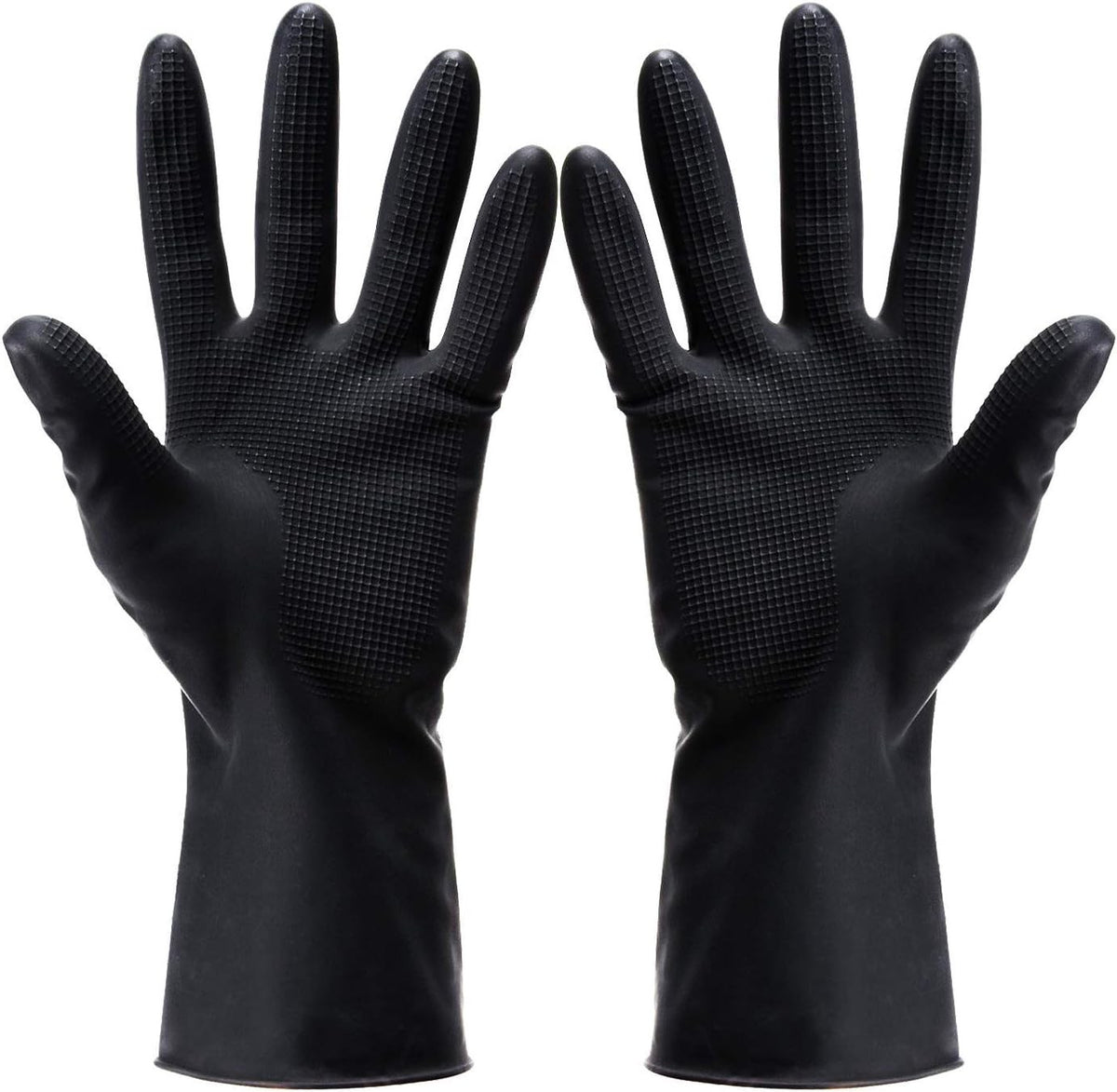 Professional Hair Dye Coloring Gloves - Reusable, Chemical-Resistant