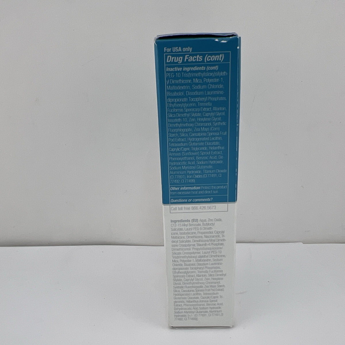 SPF 50 Face Shield Sun Protection Spray - Tan, 1.8 oz, Protective Face Sunscreen