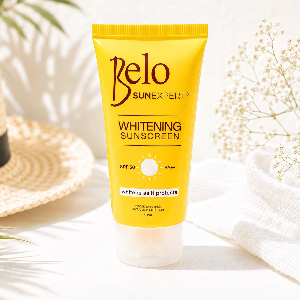 Belo Sunexpert SPF 50 PA+++ Brightening Sunscreen 30ml - Light Weight, Dark Spot Reduction