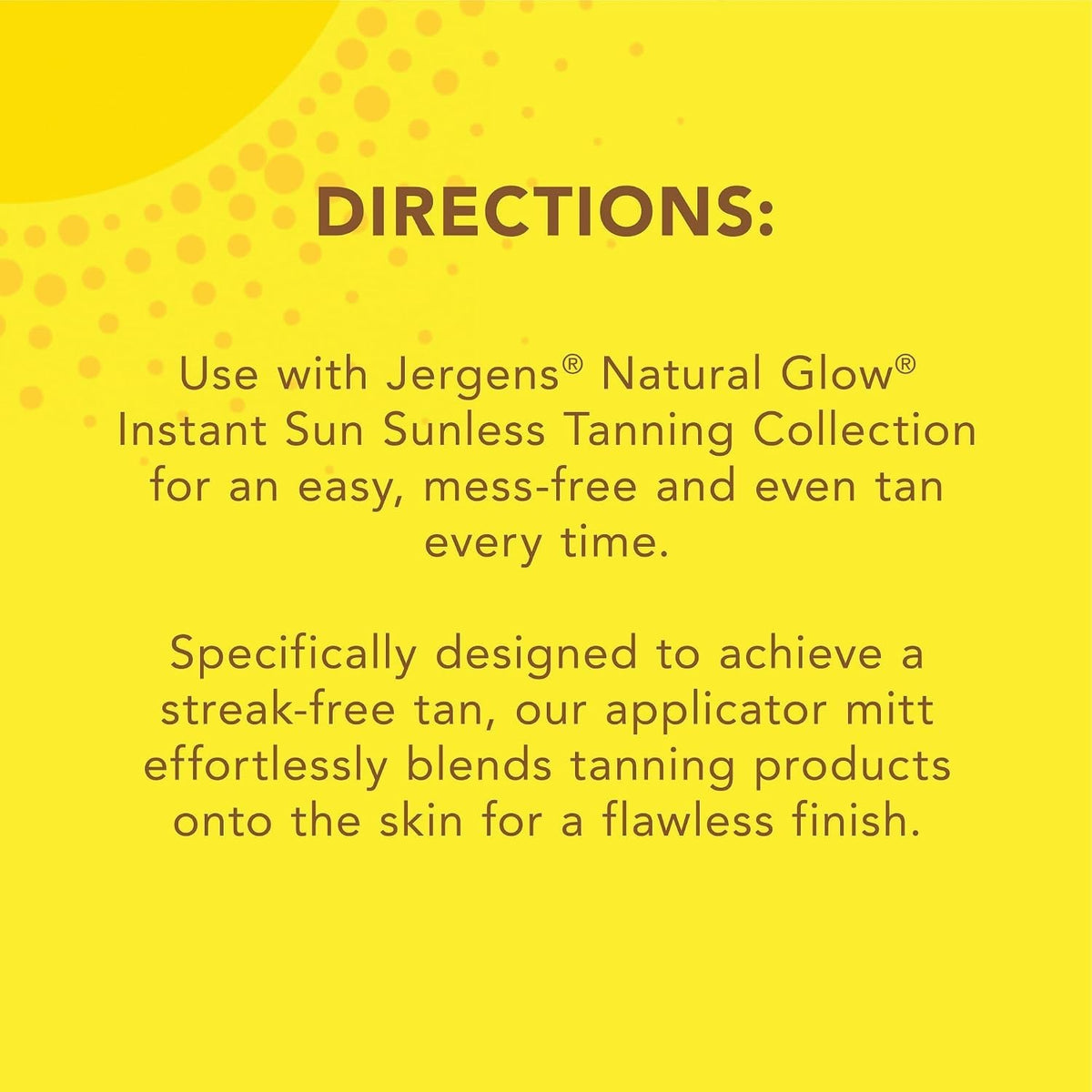 Reusable Tanning Mitt for Even, Mess-Free Self-Tanning Application