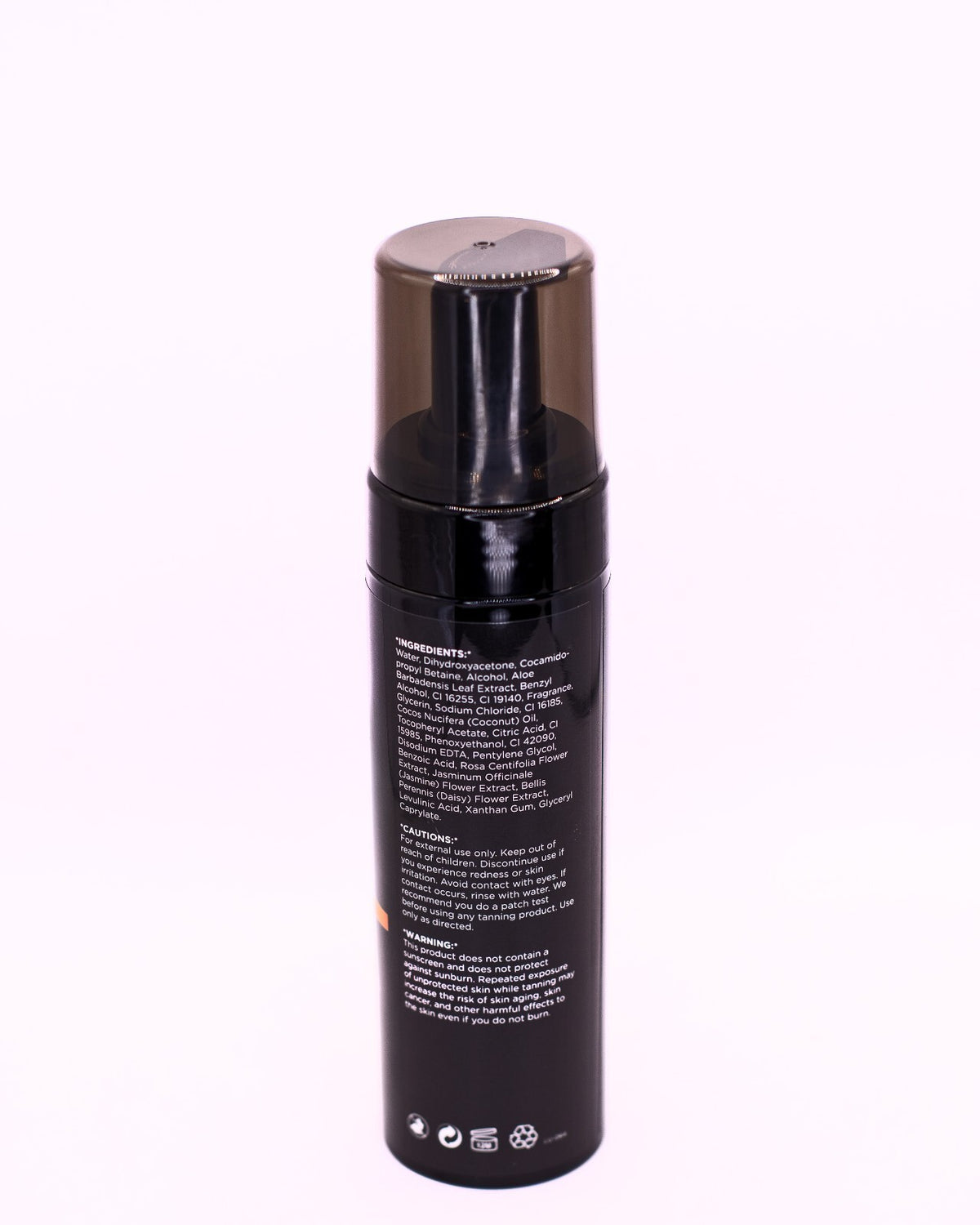 Medium Self Tanning Mousse - Natural Sugar Cane DHA, Sun-Kissed Glow, 6.76Oz