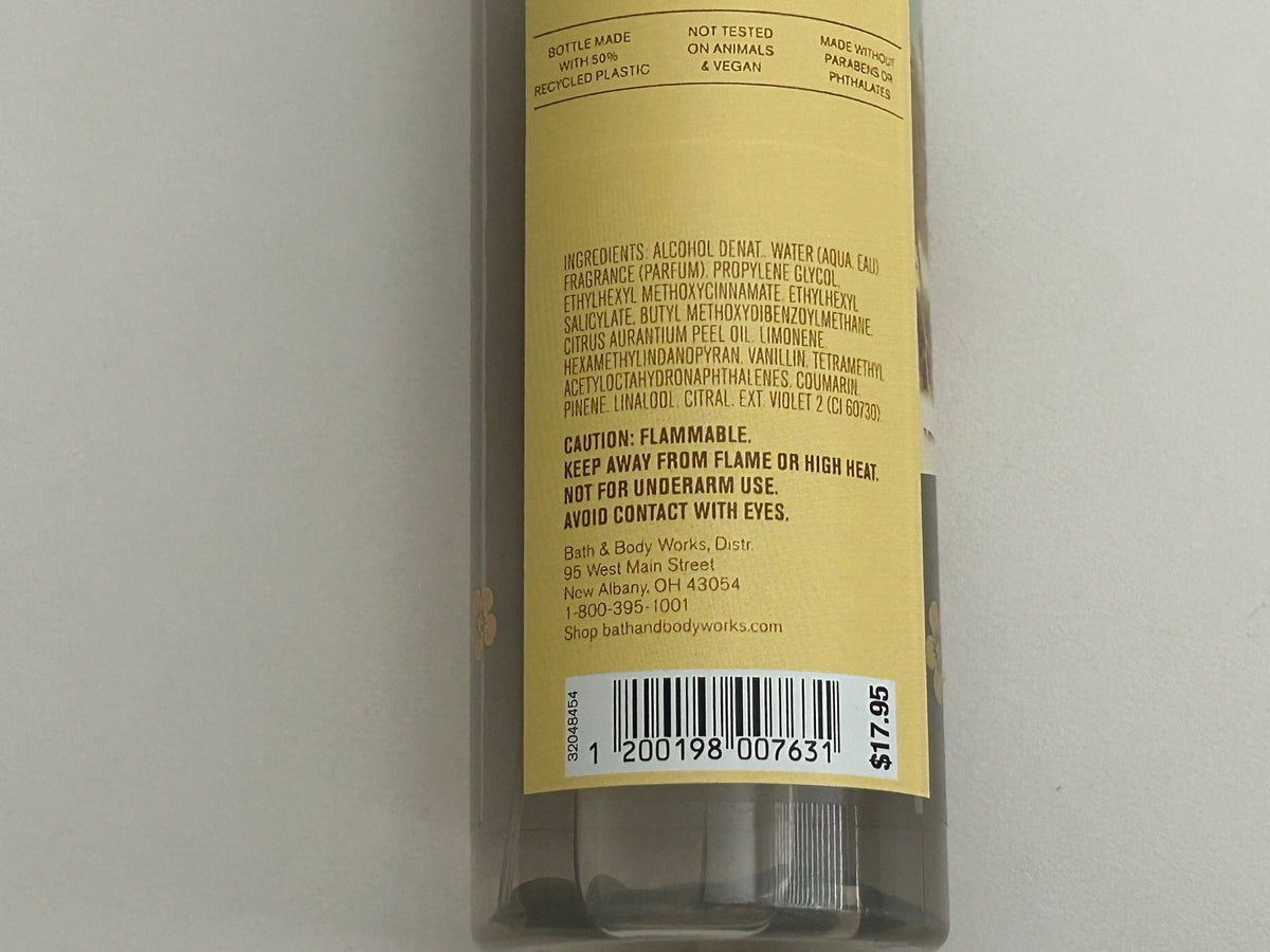Pina Colada Swirl Body Mist - 8 oz Fragrance Spray for Women