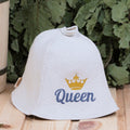 Felt Sauna Hat Wool Spa Cap - Russian Banya Hat for Men & Women