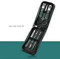 6-Piece Stainless Steel Nail Clipper Set Manicure Pedicure Grooming Kit