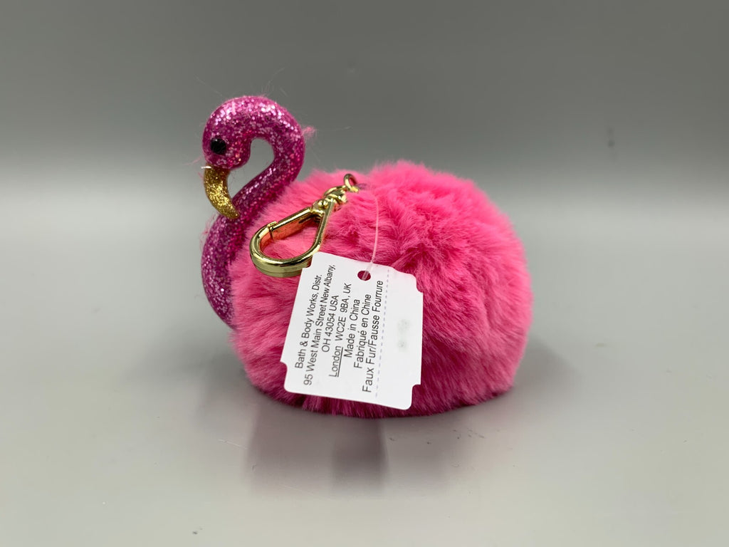 Bath & Body Works PocketBac Pink Flamingo Hand Sanitizer Holder with Clip