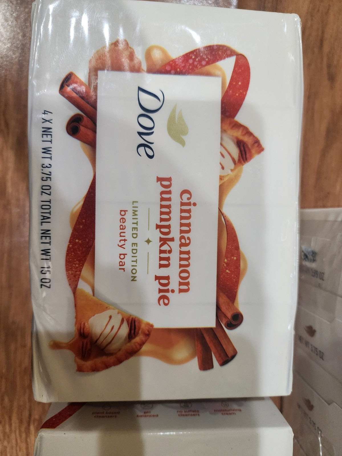 Dove Cinnamon Pumpkin Pie Bar Soap Set - 12 Full Size Bars, Fall Limited Edition