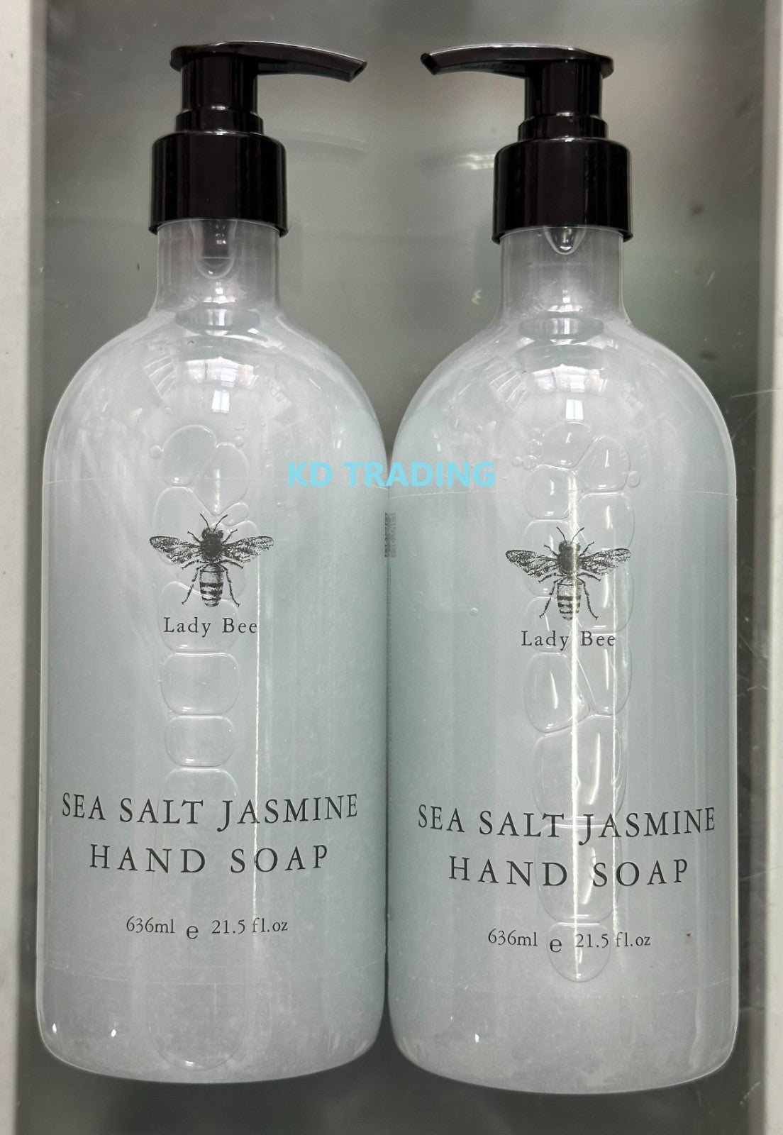 Lady Bee Sea Salt Jasmine Essential Oil Hand Soap 636ml - Natural & Cruelty-Free