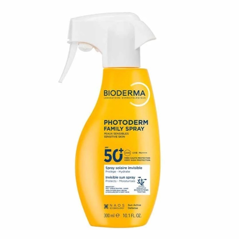 High SPF Sun Protection Spray SPF50+ 300ml - Water-Resistant & Dermatologically Tested