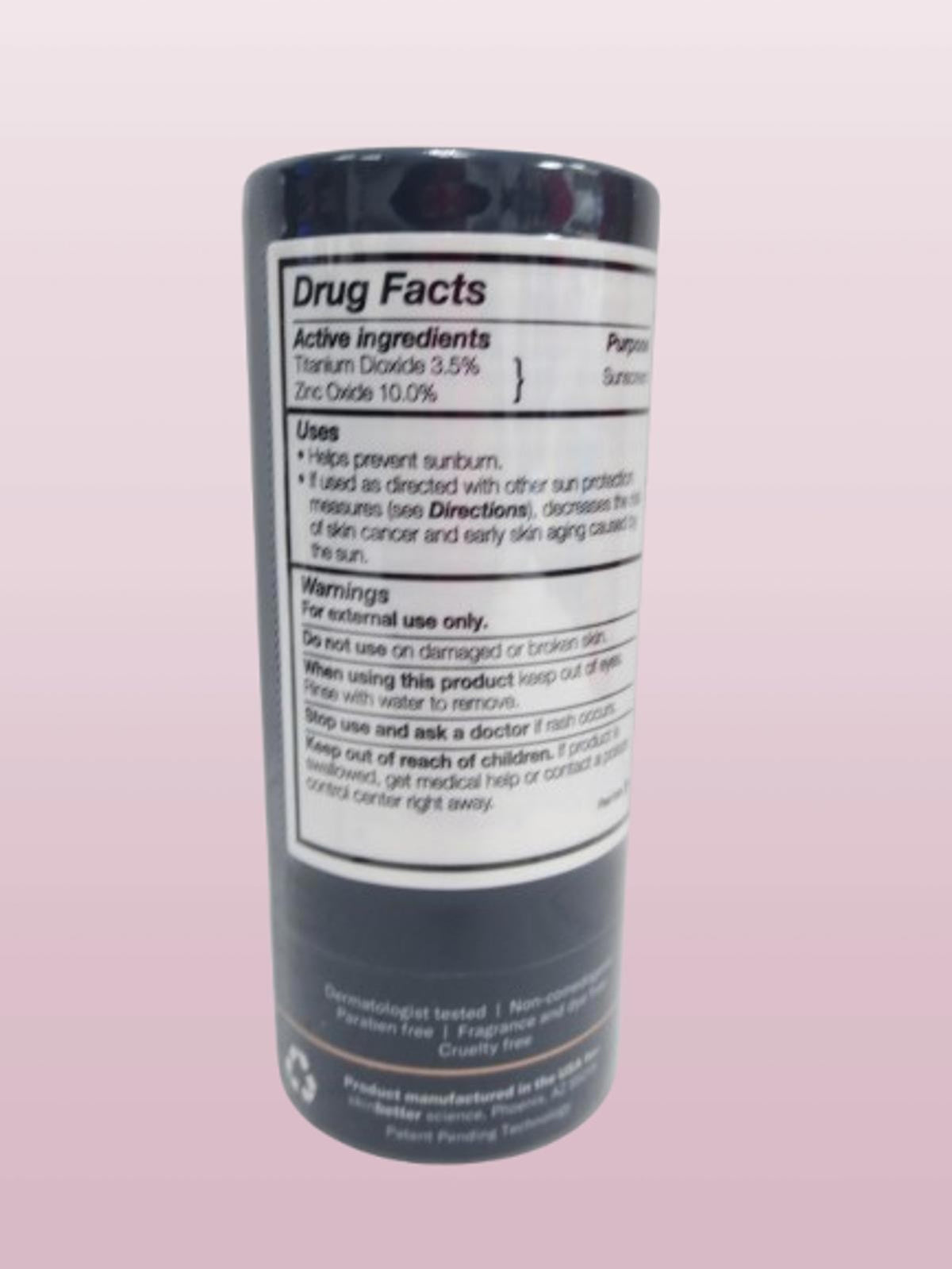 SPF 75 Mineral Sunscreen Lotion - Sun Protection SPF 75 0.5oz