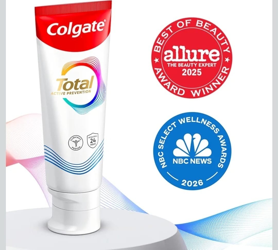 Colgate Total Active Prevention Whitening Toothpaste Mint 5.1 oz