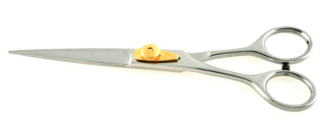 6-Inch Left Hand Barber Hair Cutting Shears - Razor Sharp Hairdressing Scissors for Men Women