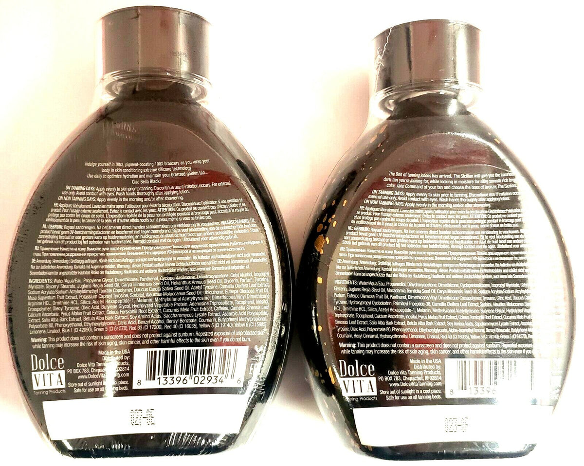 Self Tanner & Bronzer Set - Dark Tan Enhancer with Skin Firming Oils