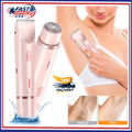 Dual Head Waterproof Electric Women’s Shaver for Sensitive Areas - Rechargeable & Portable